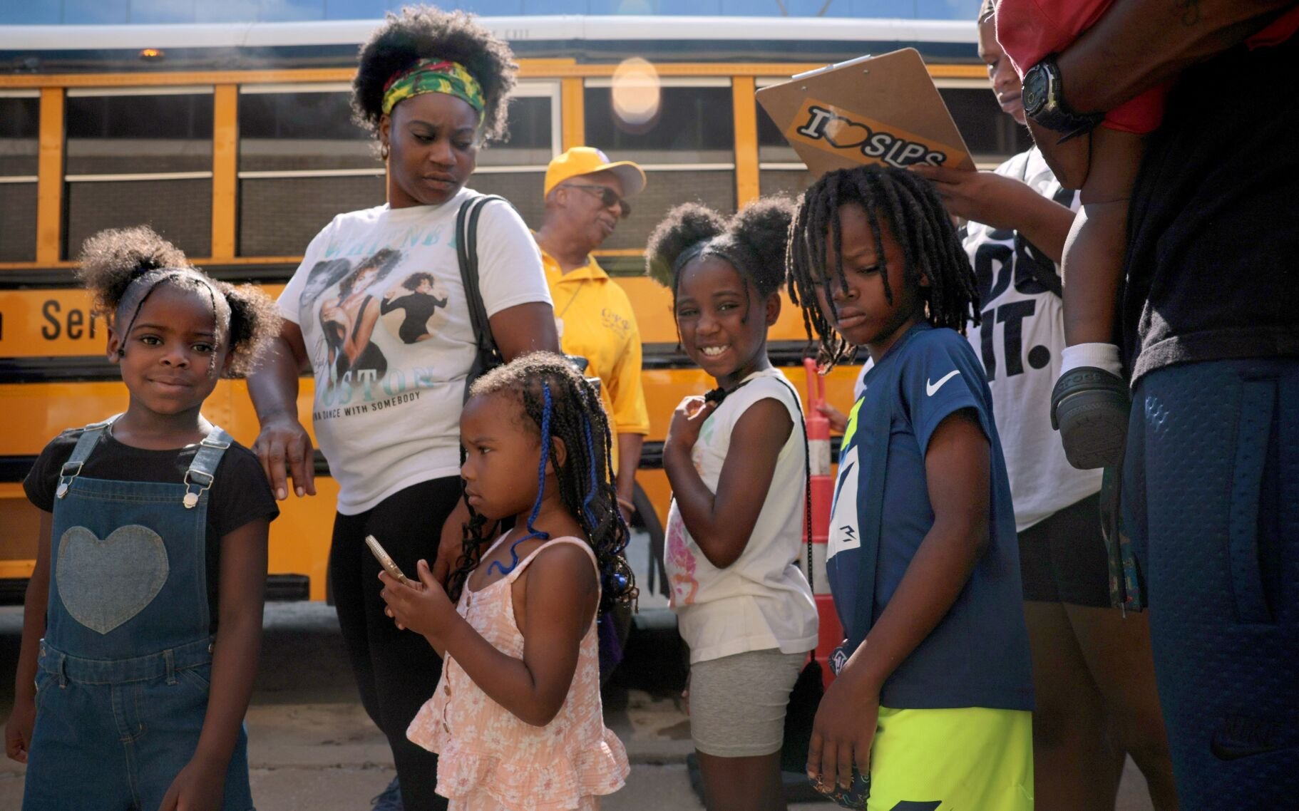 SLPS's annual back-to-school fair outside district HQ